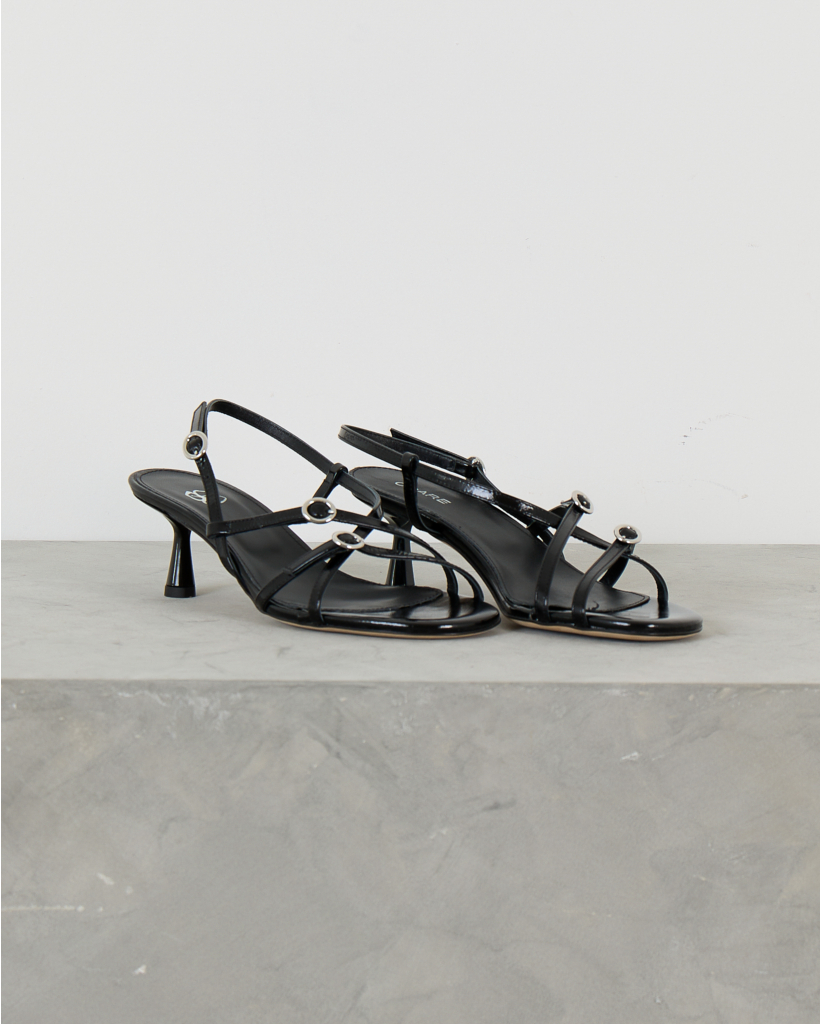 Blanca Venice Mule Black