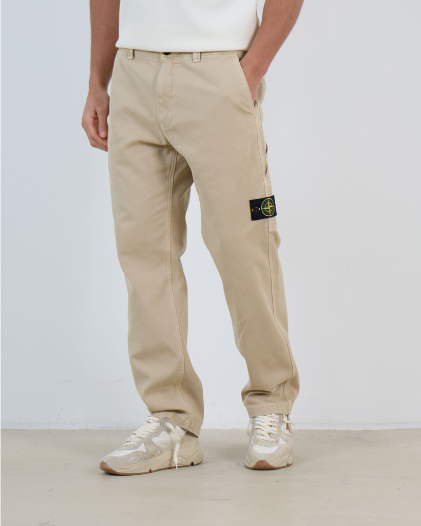 3100037 Trousers 'Old' Effect Desert