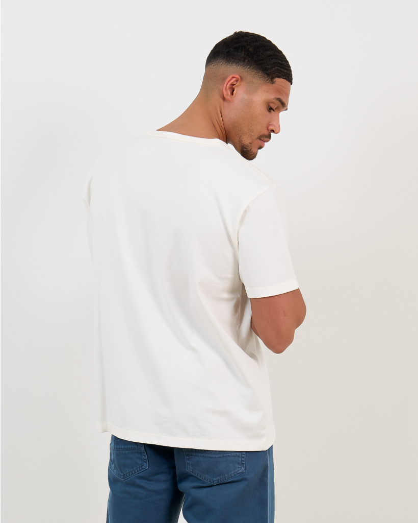 Relaxed Heavyweight Jersey T-Shirt White