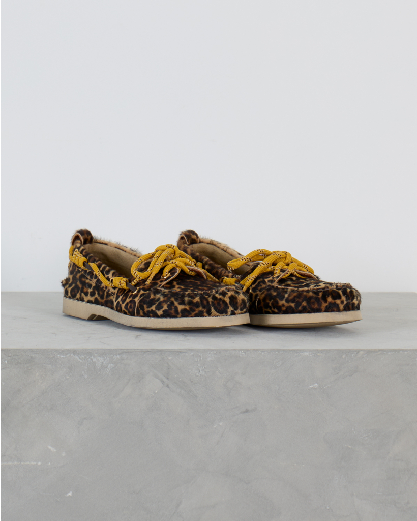 Cruise Loafer in Leopard Print Pony Skin