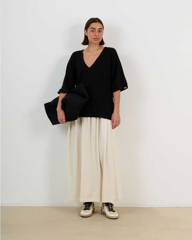 No. 403 Mary Short Skirt Bone