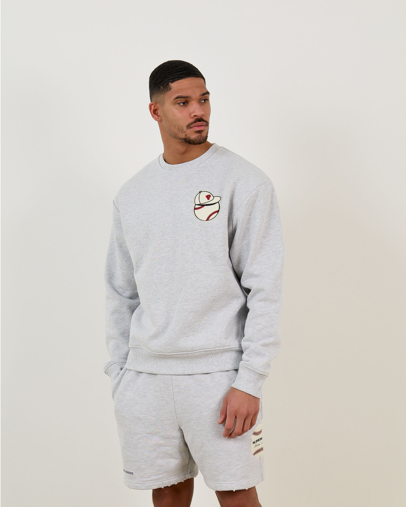 At Bat crewneck Grey