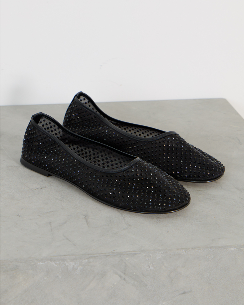 Balla Crystals Pump Black