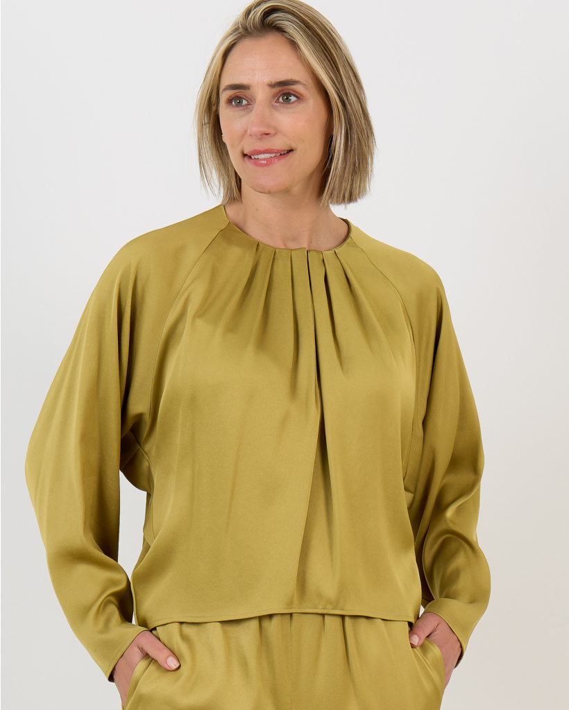 Harleen mustard blouse