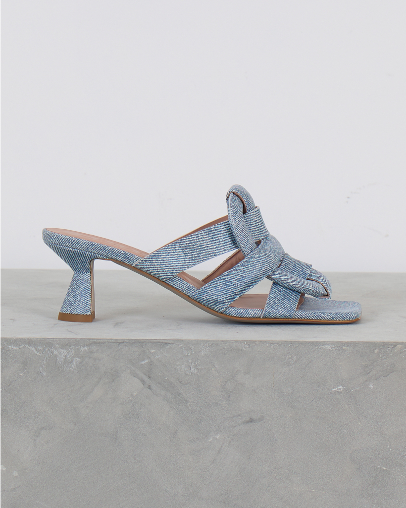 Romy 91 Heel Jeans Blue