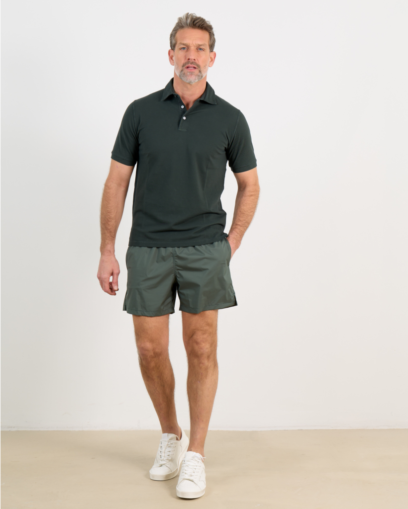 Madeire green swim shorts