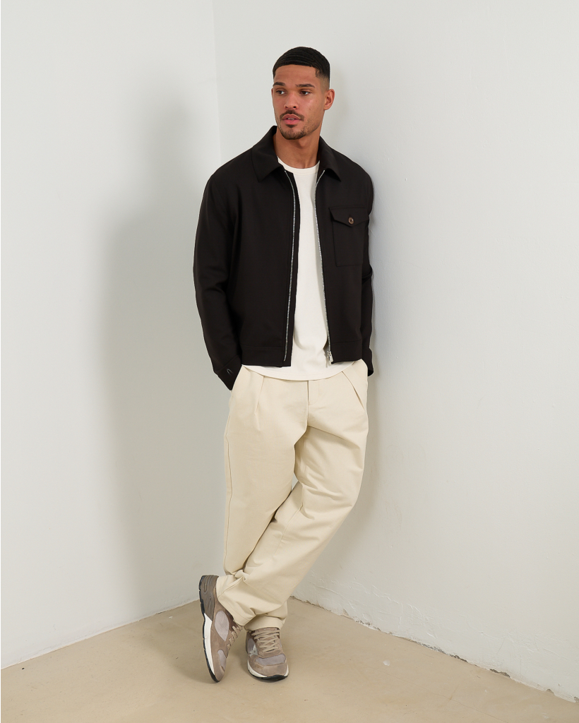 Renato Ecru Trousers