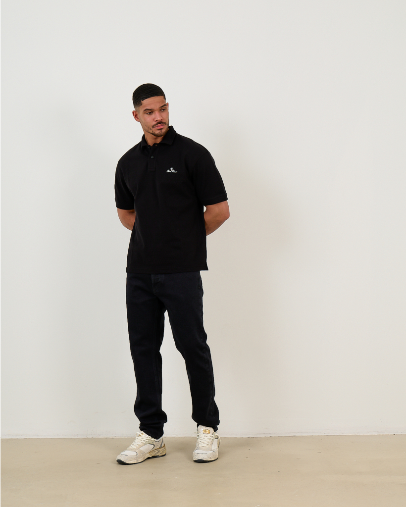 2200001 Polo Short Sleeve Black
