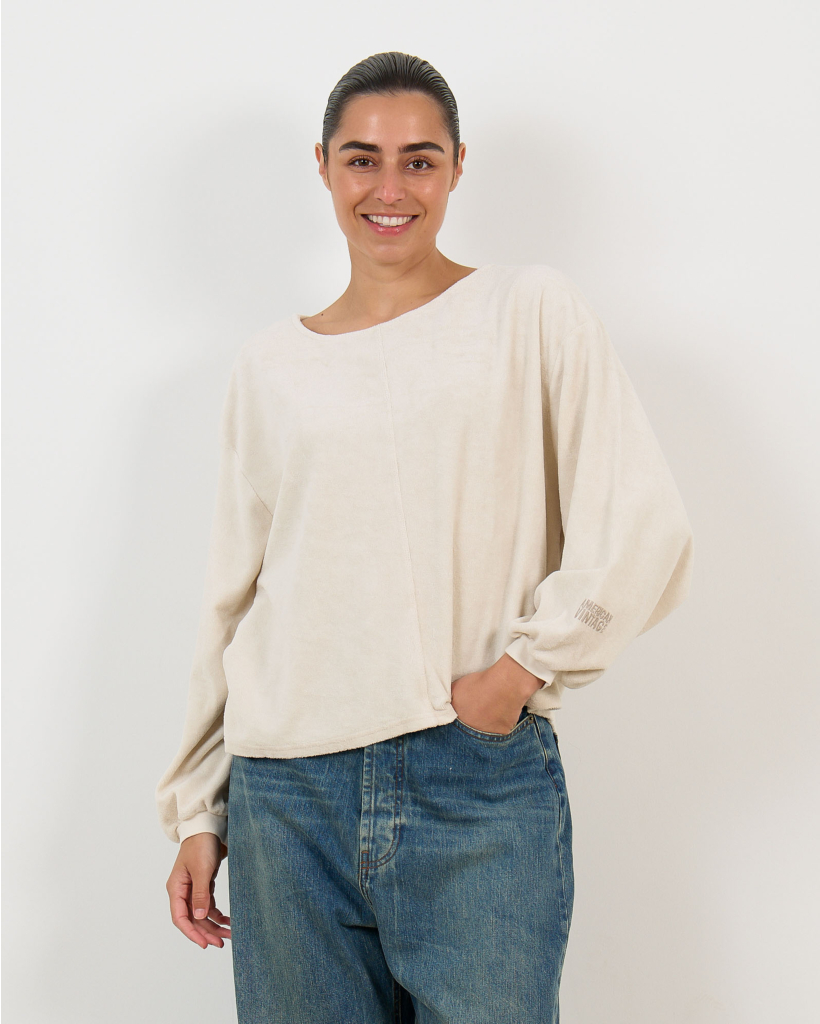 Fuxow Sweater with Logo - Off-White