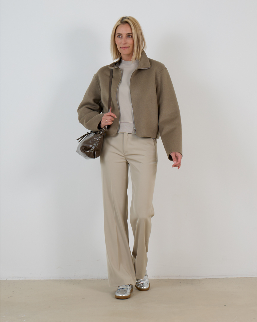 Argue Flared Trousers Beige