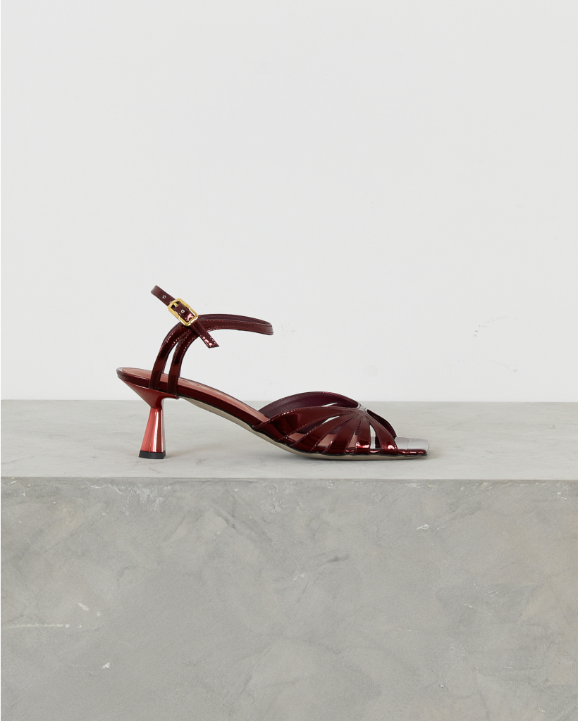 Gioia Heeled Sandal Fig