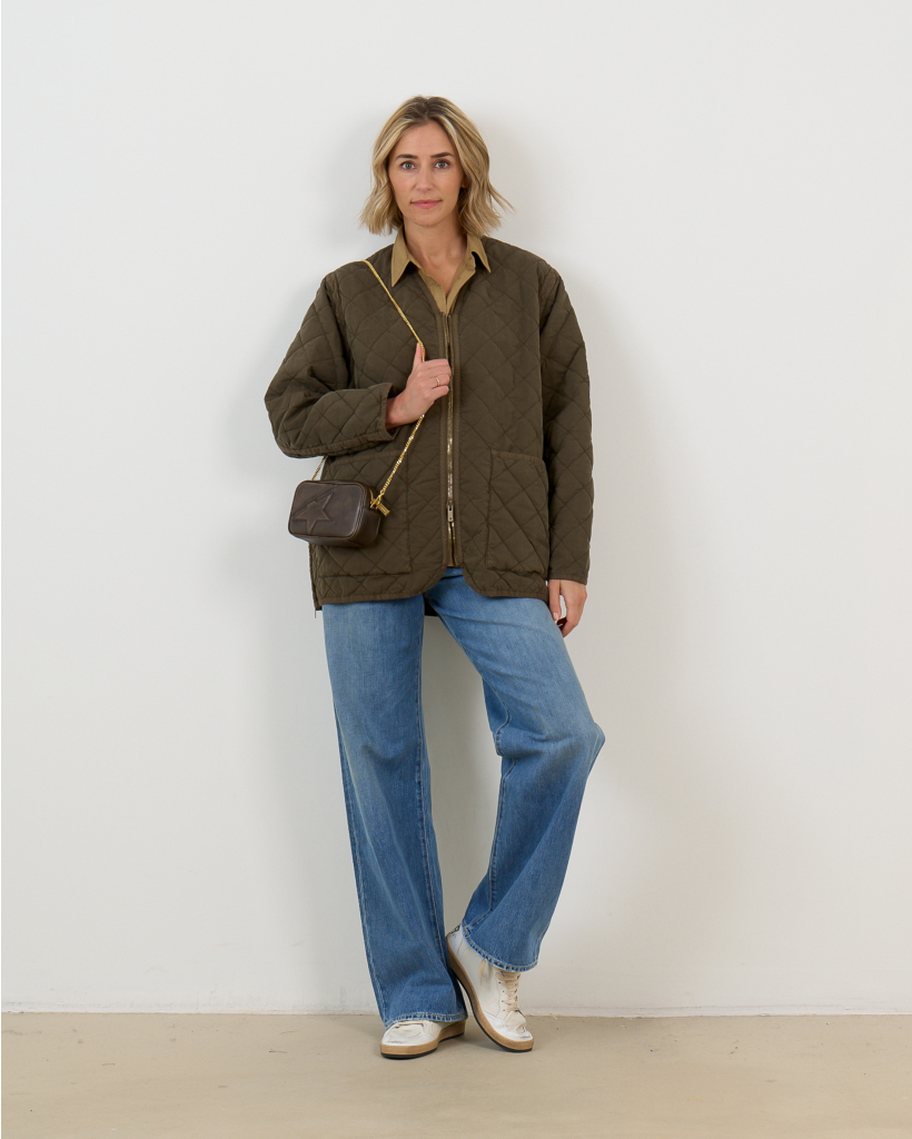 Short Vintage Green Jacket