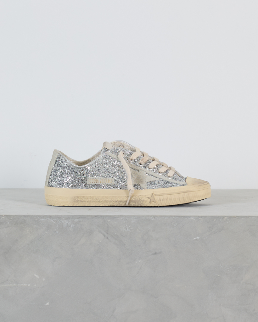 V-Star Glitter Sneaker - Silver