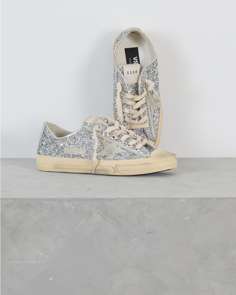 V-Star Glitter Sneaker - Silver