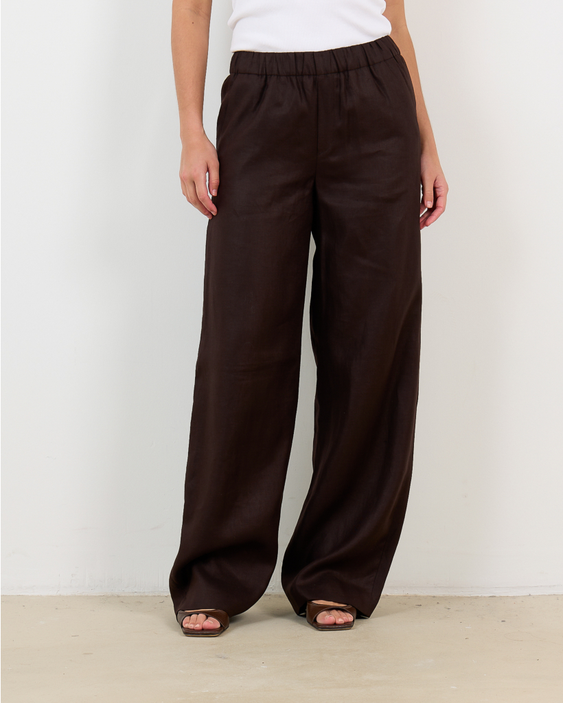 Consider Regular Fit Dark Brown Trousers