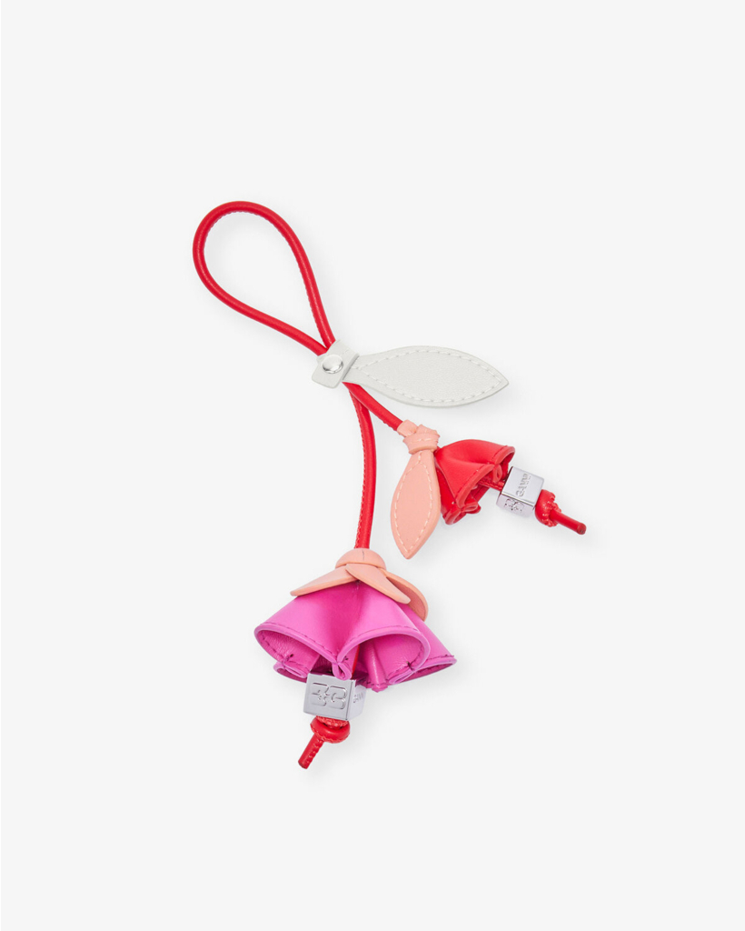 Flower Bag Charm Shrimp
