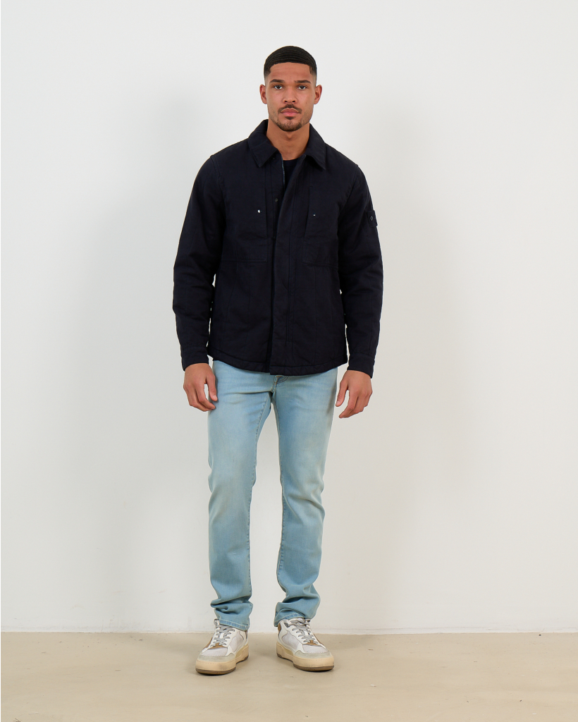 4100038 Ghost Micro Twill Short Jacket Navy