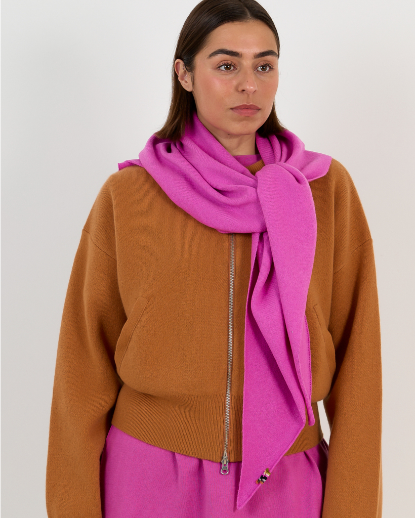 No. 150 Witch Cashmere Scarf Oleander