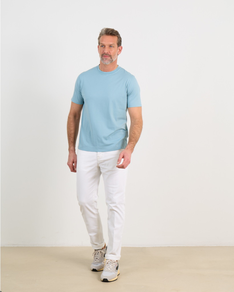 Extreme jersey T-shirt sky blue
