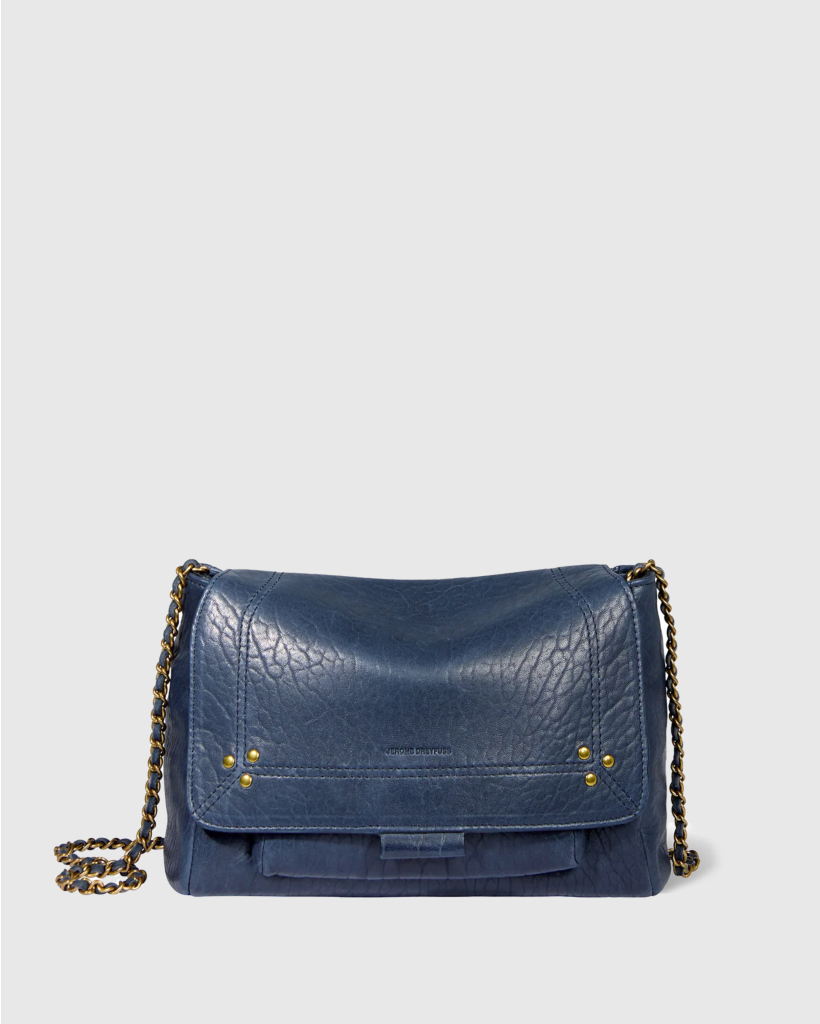 Lulu M Bag Bubble Night Blue Lambskin
