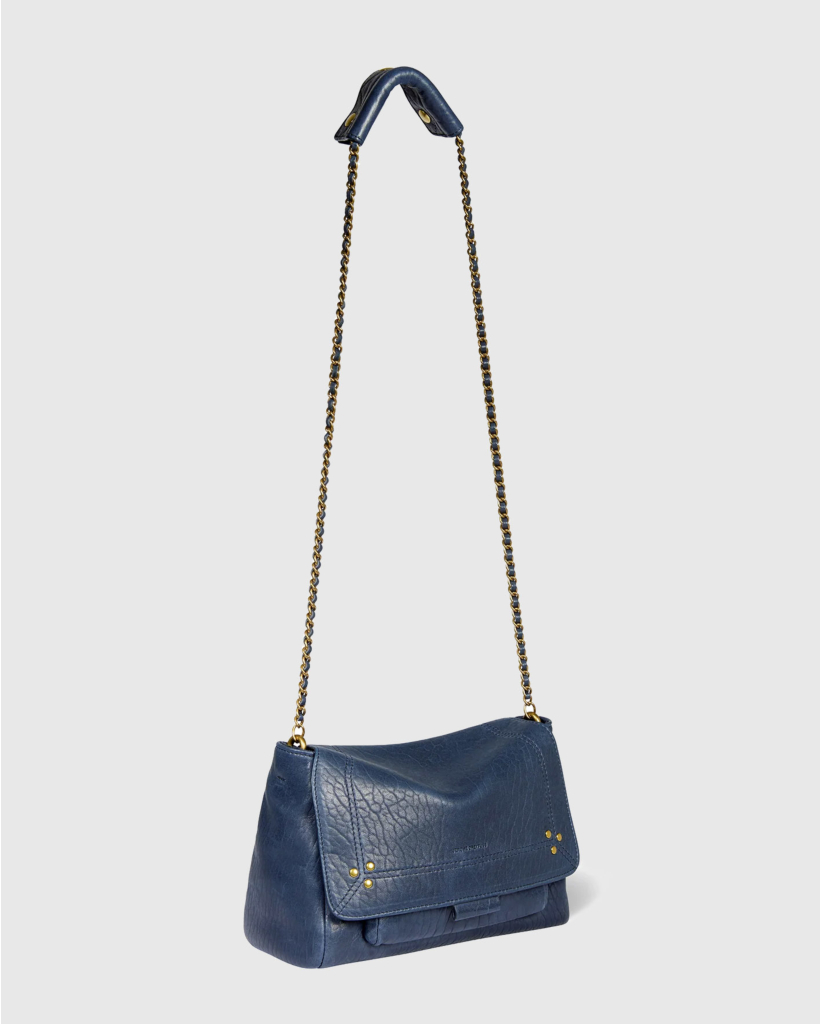 Lulu M Bag Bubble Night Blue Lambskin