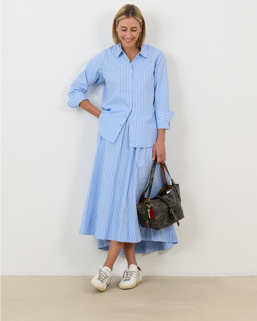 Beau Blouse Blue Paradise