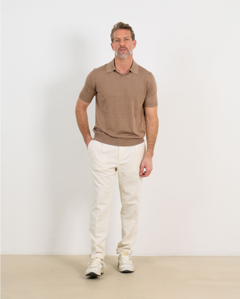 Taupe polo