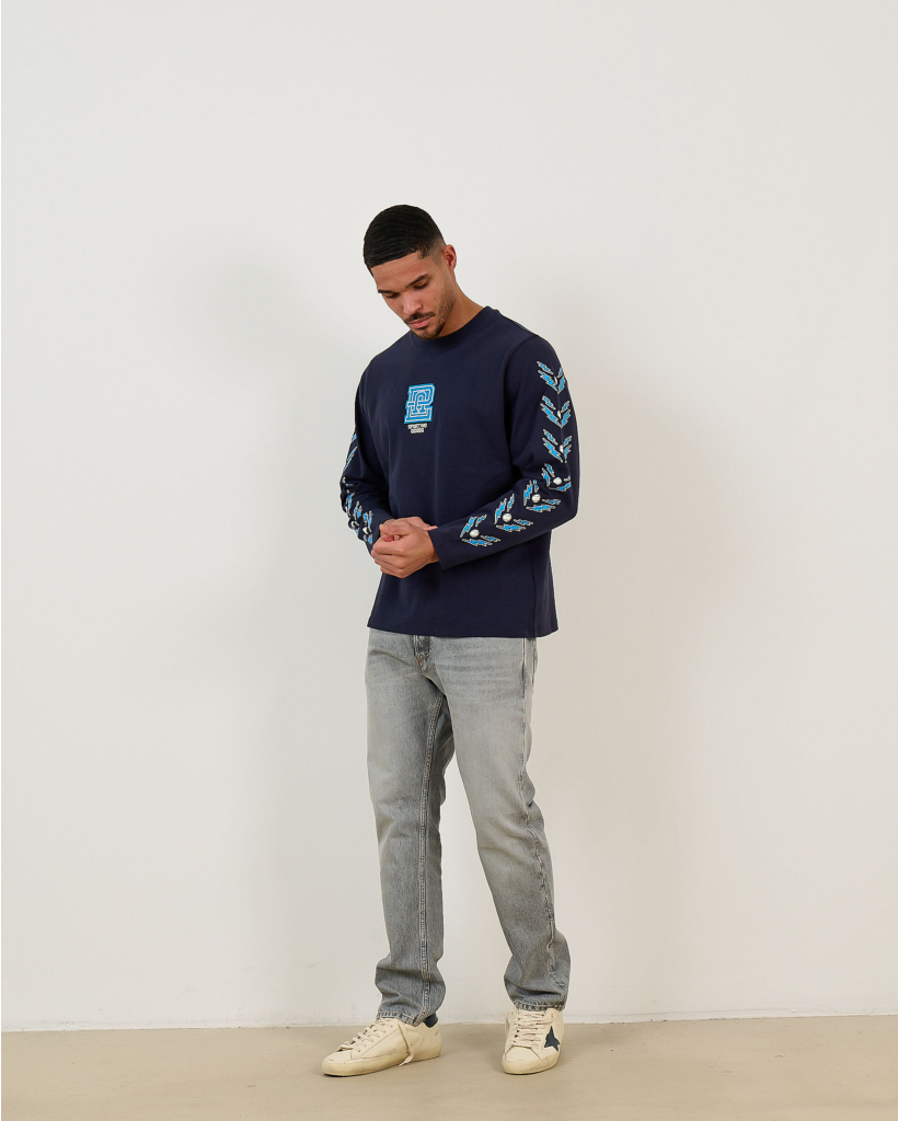 Inazuma Long-Sleeve - Navy
