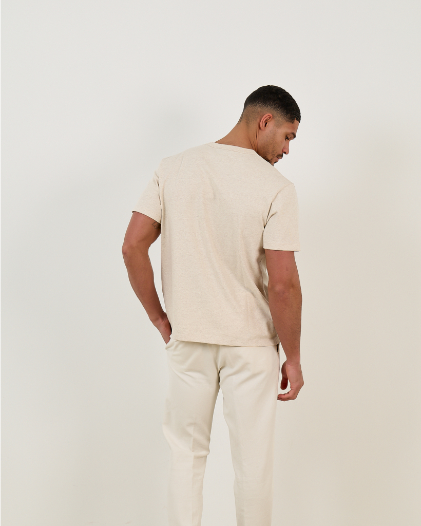 Ecru Short-Sleeve T-shirt