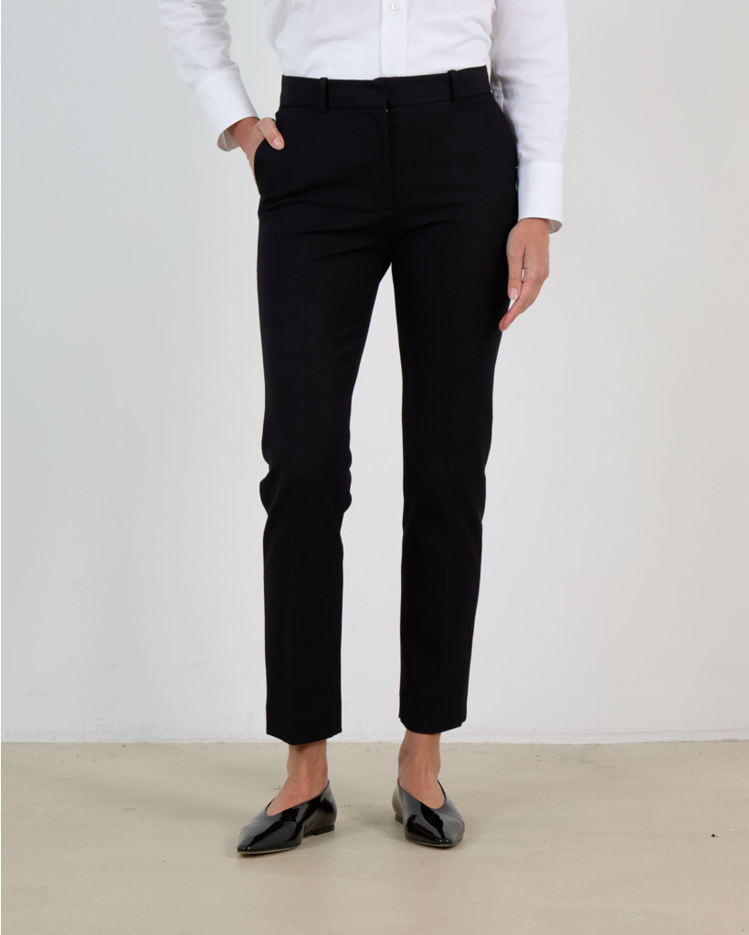 New Coleman Gabardine Trousers Black