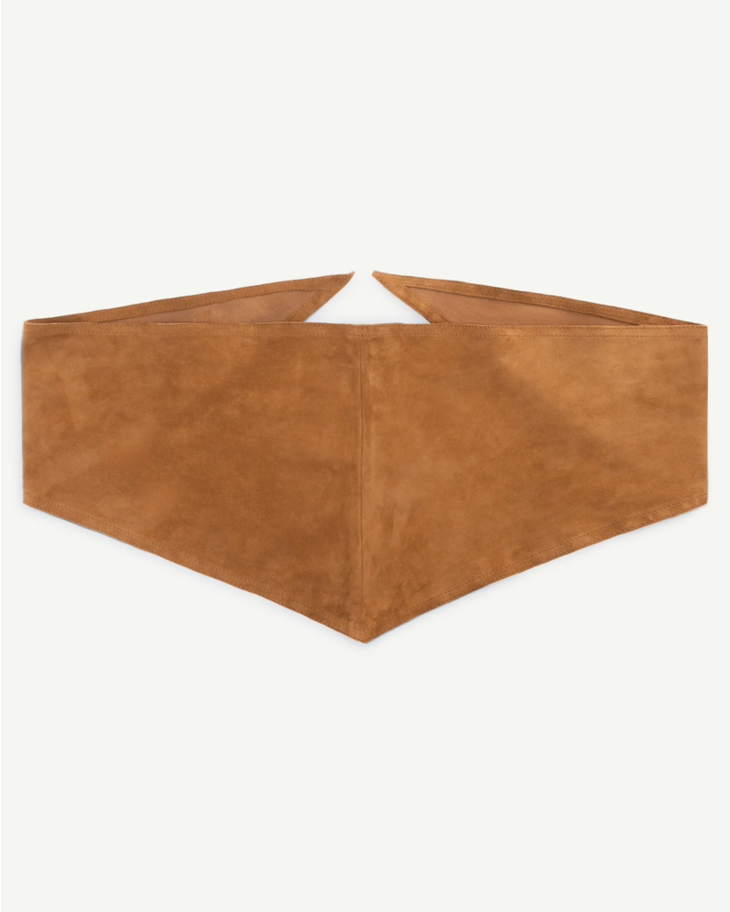 Evy Suede Scarf Cinnamon