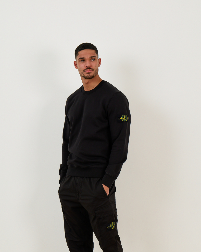 6100060 Black Crewneck Sweatshirt