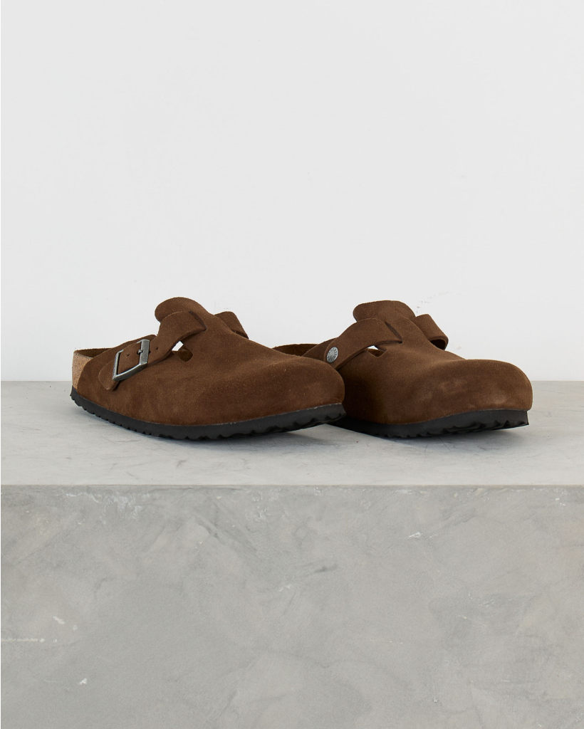 Boston Suede Slip-Ons Carafe Tonal