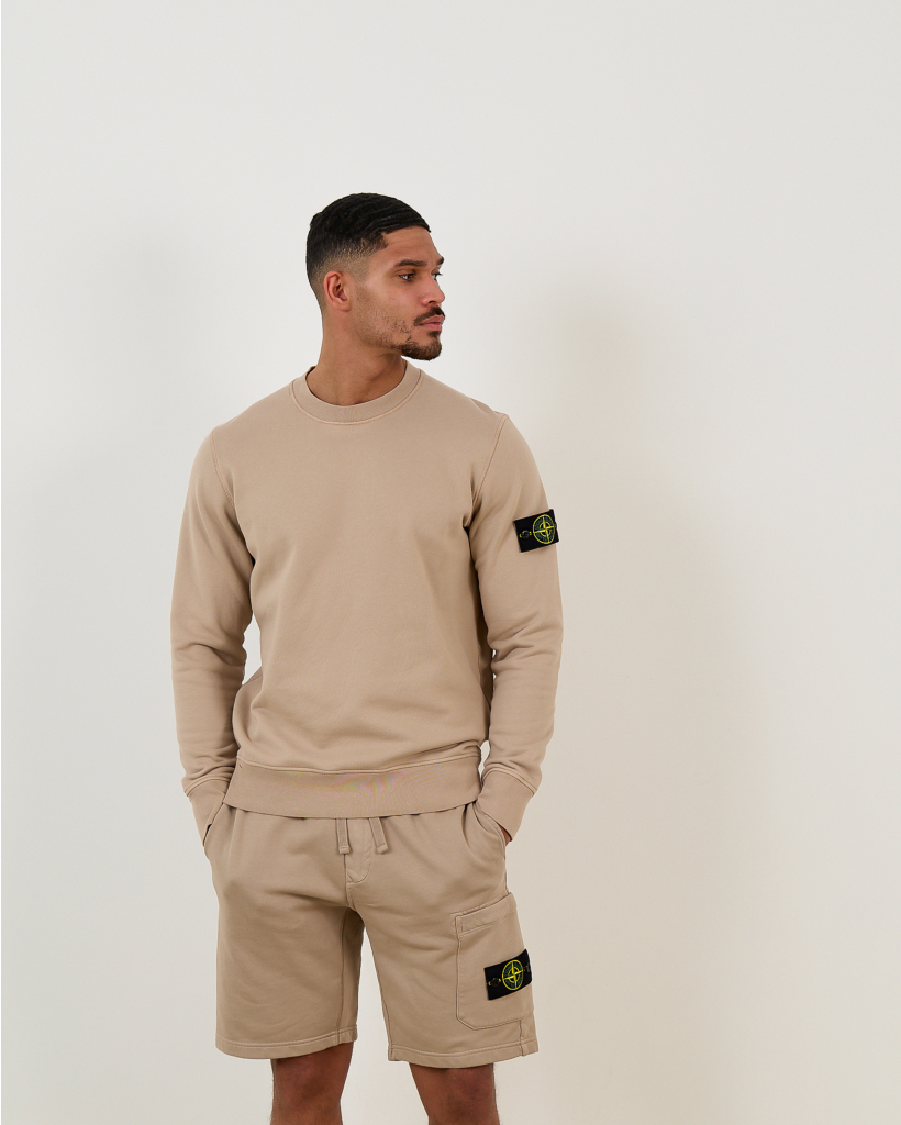 6100060 Fleece Crewneck Sweater Desert