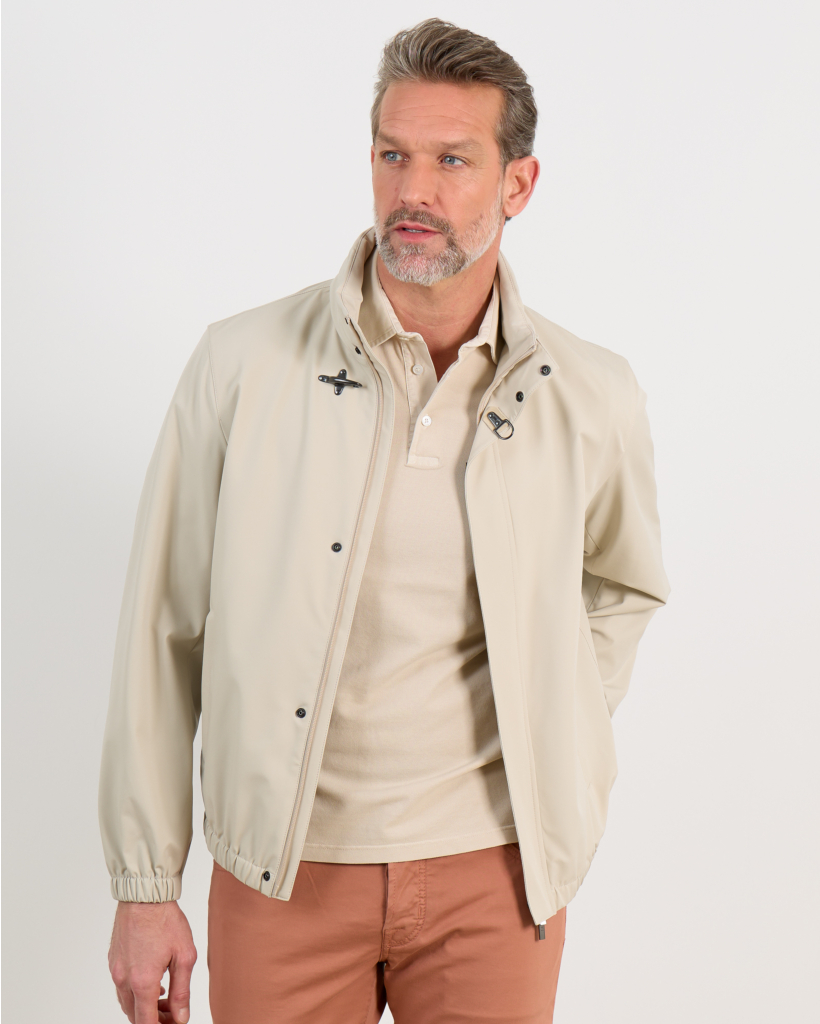 Beige Travel Stretch Jacket