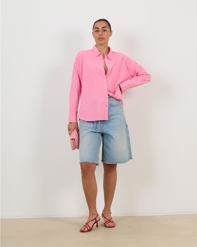 Caroline Poplin Shirt Blouse Candy