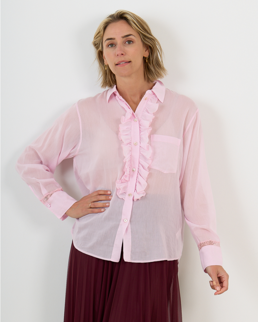 Charm Long-Sleeve Blouse