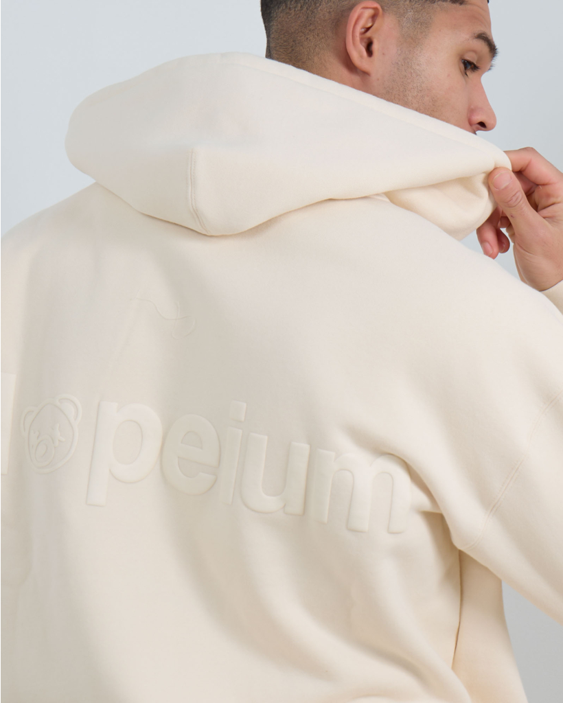 Off-White Zip-Up Hoodie