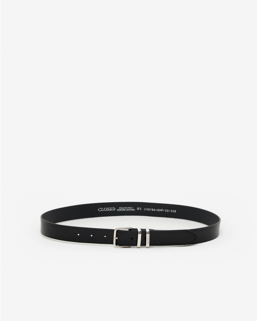 Black Leather Belt