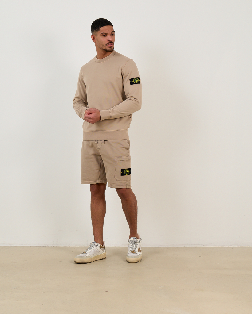 6200011 Fleece Shorts Taupe