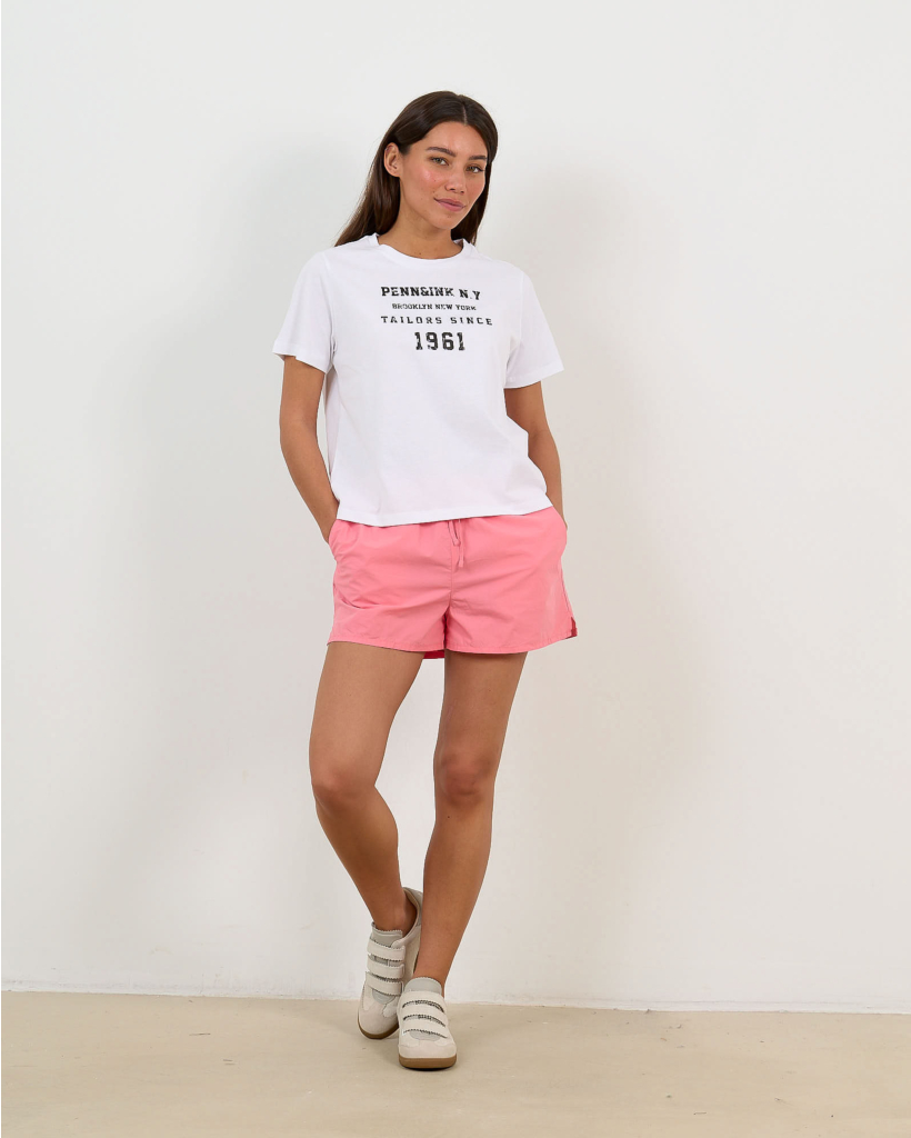 Elastic Pink Shorts
