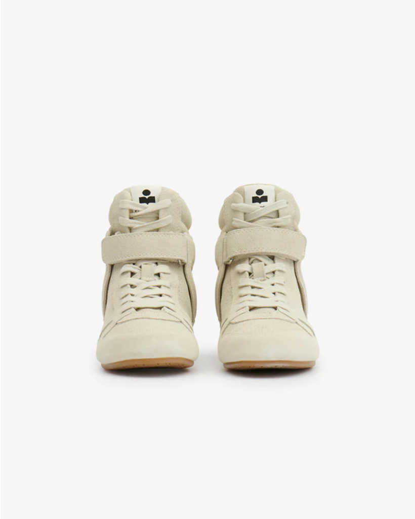 Senny High-Top Sneaker in Chalk