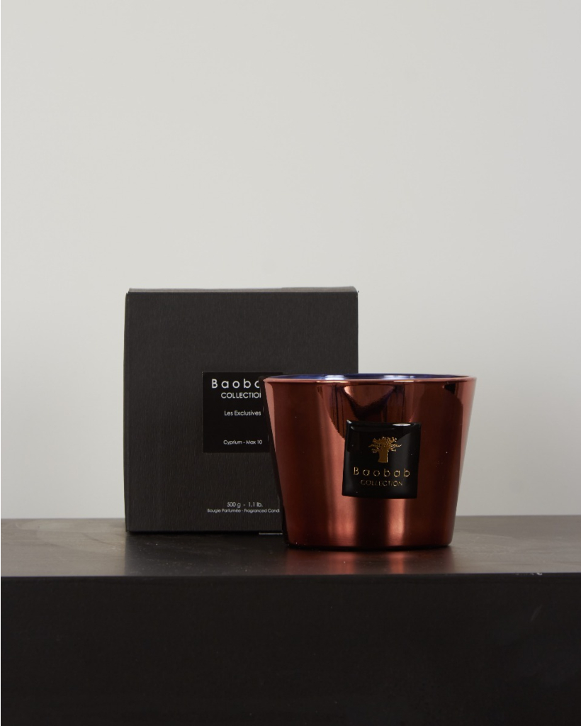 Cyprium Max 10 scented candle