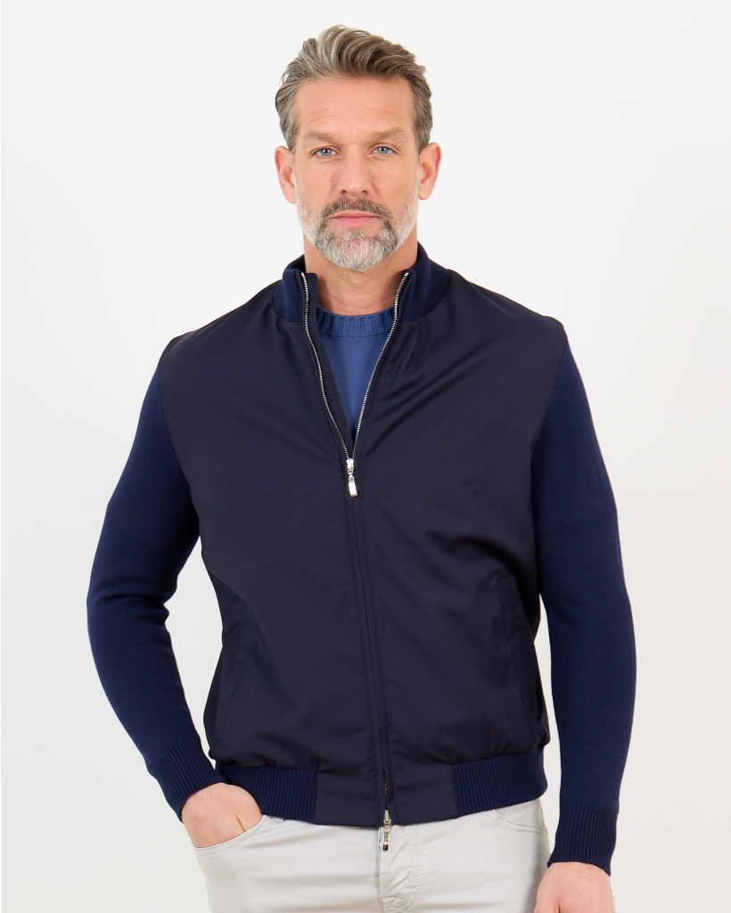 cardigan 1+4 navy