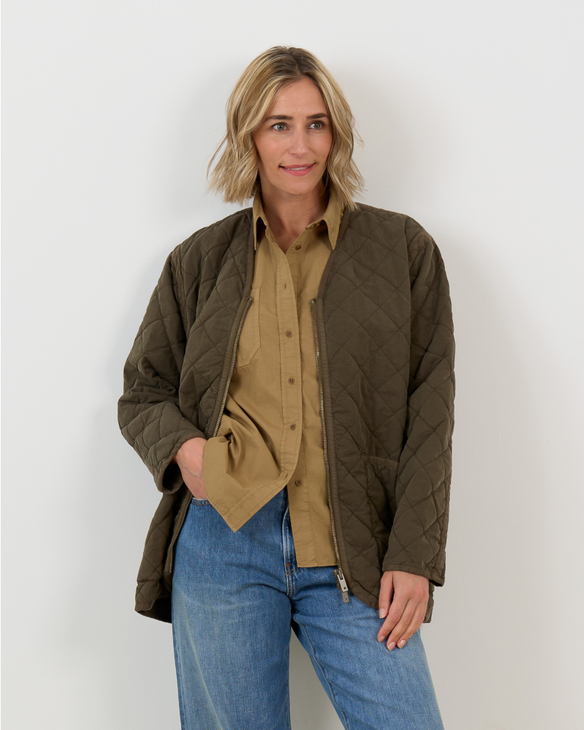 Short Vintage Green Jacket