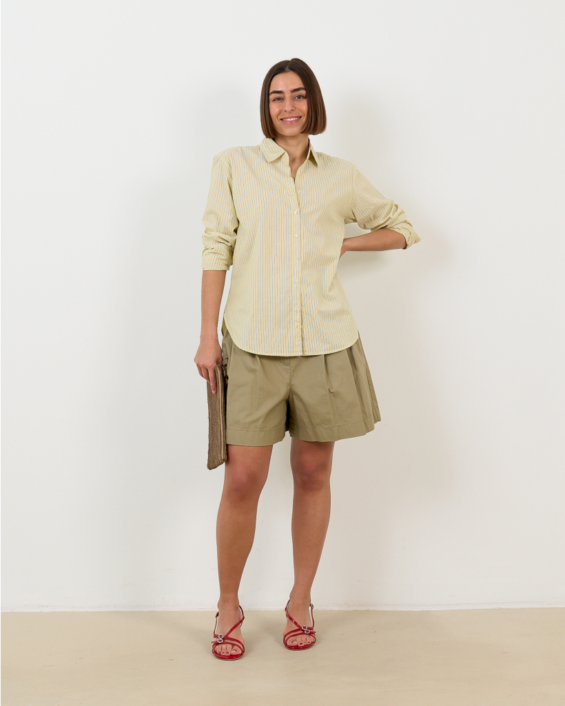 Beau Blouse Striped Yellow