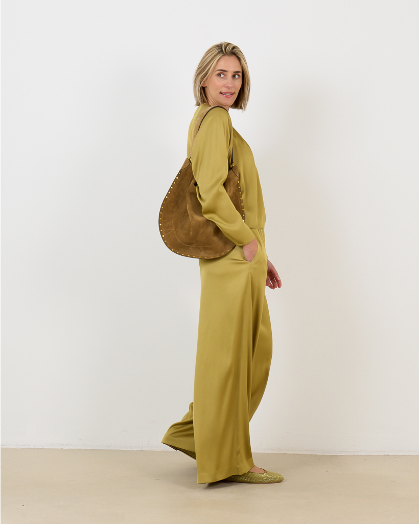 Harleen mustard blouse