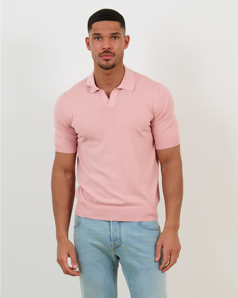 Pullover Polo Pink