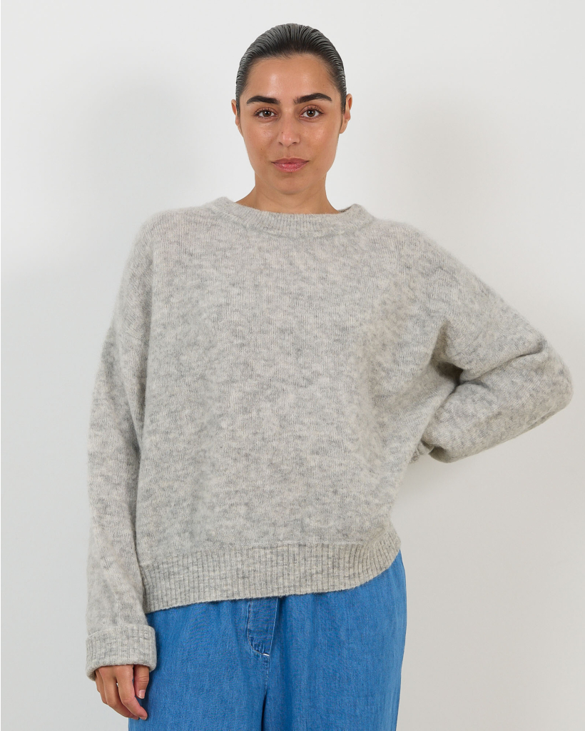 Vitow Alpaca-Blend Sweater Grey