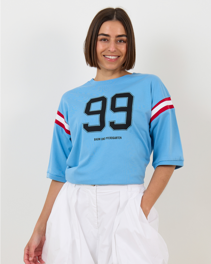 July Collegiate T-shirt Dusk Blue